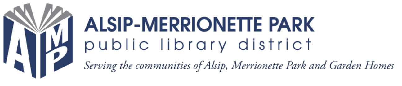 Homepage of Alsip-Merrionette Park Public Library District