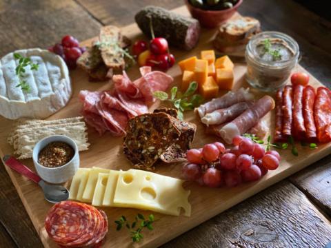 charcuterie board
